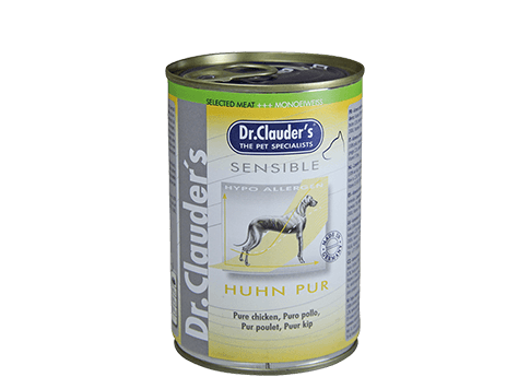 Dr Clauder Nassfutter für sensible Hunde Selected Meat pur - Huhn