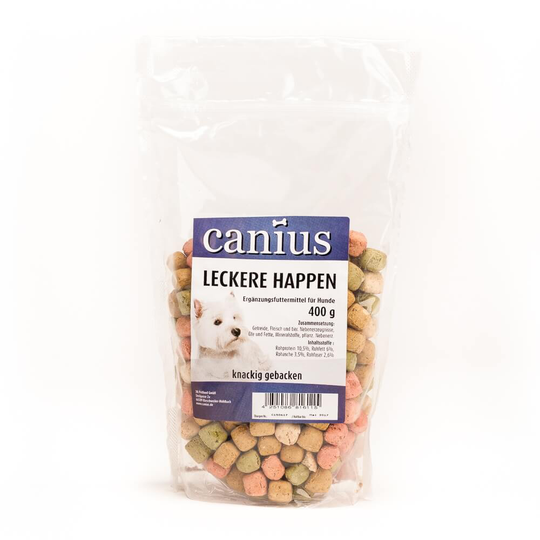 Canius Hundesnacks Leckere Happen 400 g