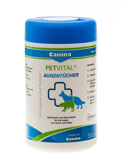 Canina PETVITAL Augentücher