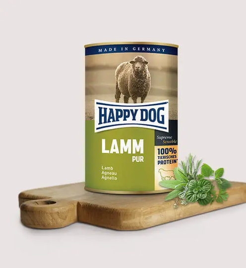 Happy Dog Dose Nassfutter Lamm Pur