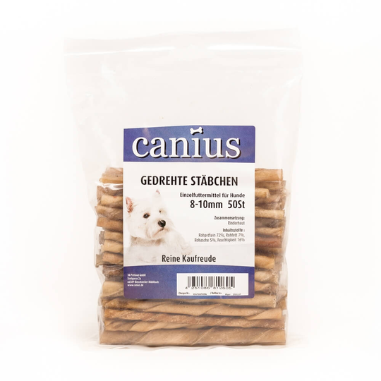 Canius Hundesnacks Gedrehte Stäbchen