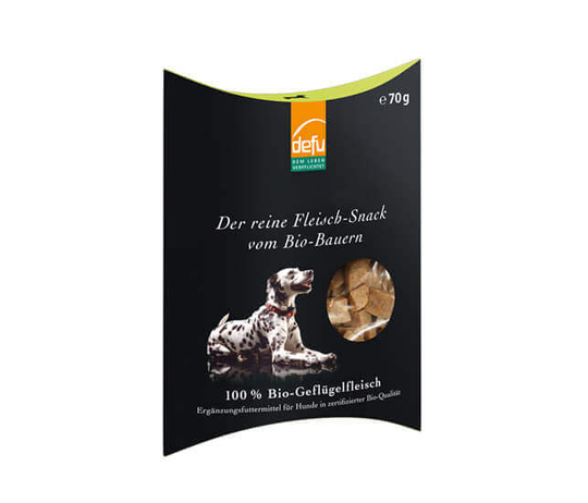 Defu BIO Fleisch-Snack Geflügel für Hunde
