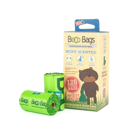Beco Poop Bags Mint - Multi Pack 120 (8.15)