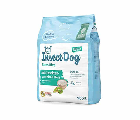 Green Petfood InsectDog Sensitive Adult mit Insektenprotein & Reis