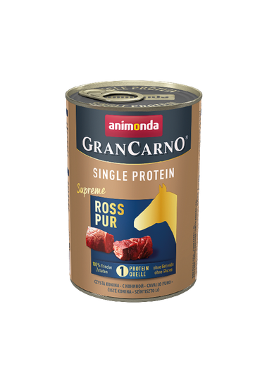 Animonda GranCarno Hunde Nassfutter Single Protein Ross pur