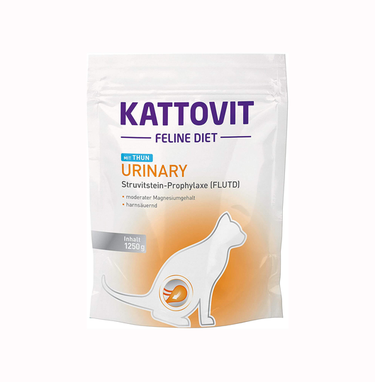 Kattovit Trockenfutter für Katzen Feline Diets Beutel Urinary Thunfisch