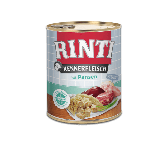 Rinti Kennerfleisch Hunde Nassfutter-Dose Pansen