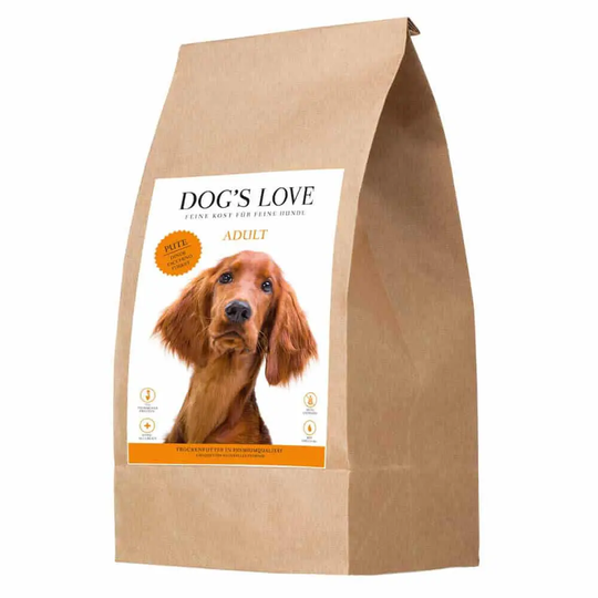 Dog´s Love Trockenfutter für Hunde Pute