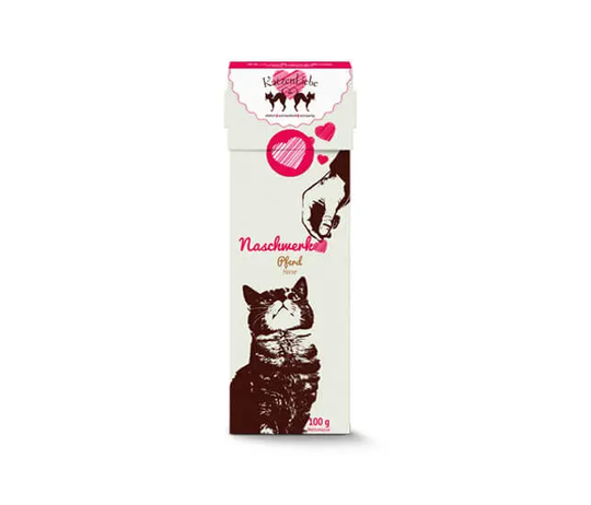 Katzenliebe Naschwerk Bio Rind Nassfutter für Katzen