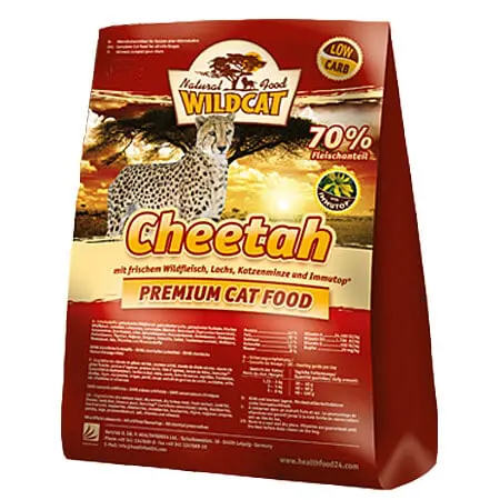 Wildcat Cat Cheetah Wildfleisch & Lachs
