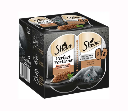 Sheba Katzen Nassfutter Perfect Portions mit Ente