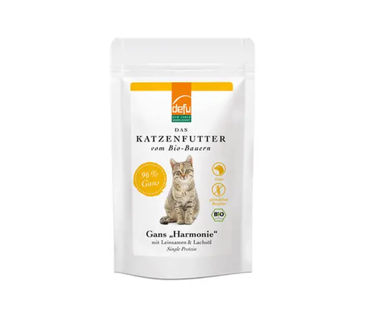 Defu BIO Gans Harmonie mit Zucchini für Katzen
