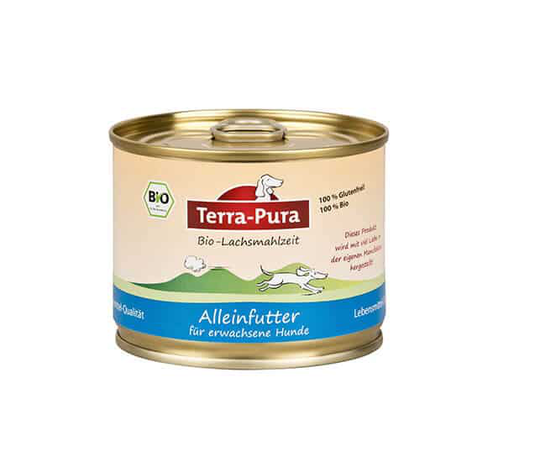 Terra-Pura Bio Nassfutter Lachsmahlzeit (Hund) - 200 g