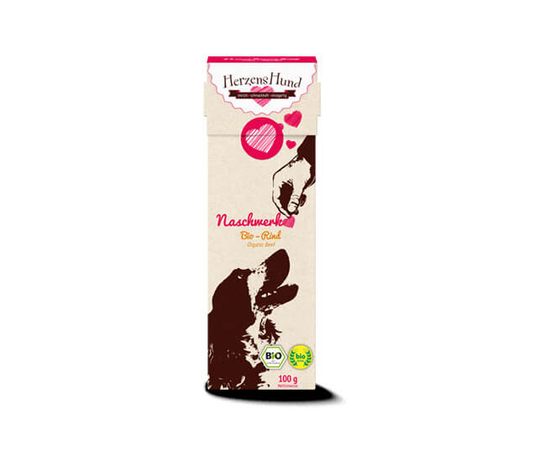 HerzensHund BIO Rind Naschwerk für Hunde