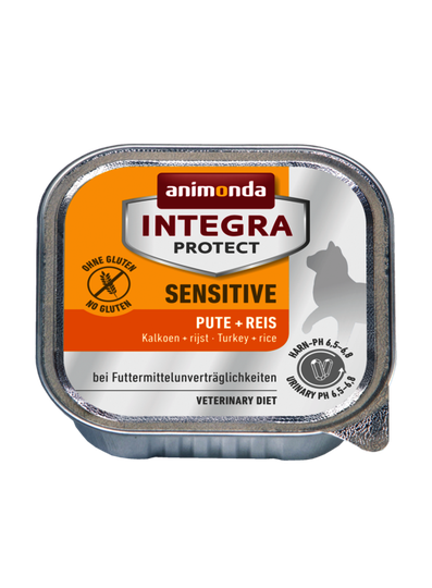Animonda INTEGRA Nassfutter für Katzen-Sensitive Pute + Reis