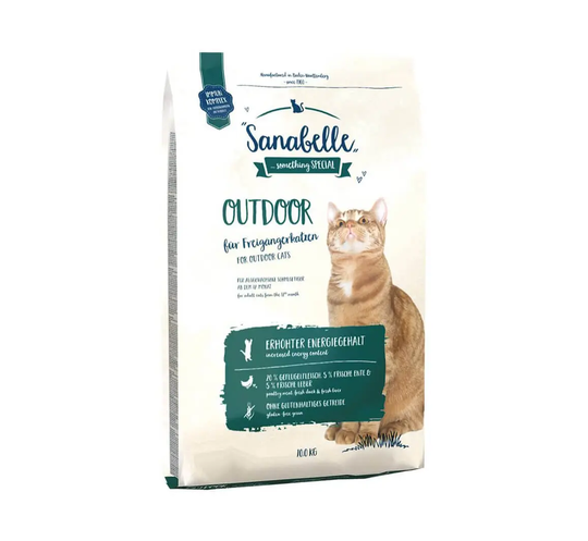 Sanabelle Katzen Trockenfutter Funktionsprodukte Outdoor Ente