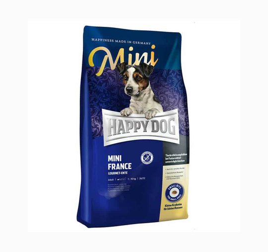 Happy Dog Trockenfutter für Hunde Mini France