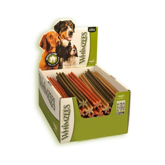 Whimzees Hundesnacks ReisknochenStix XL 30Stk.