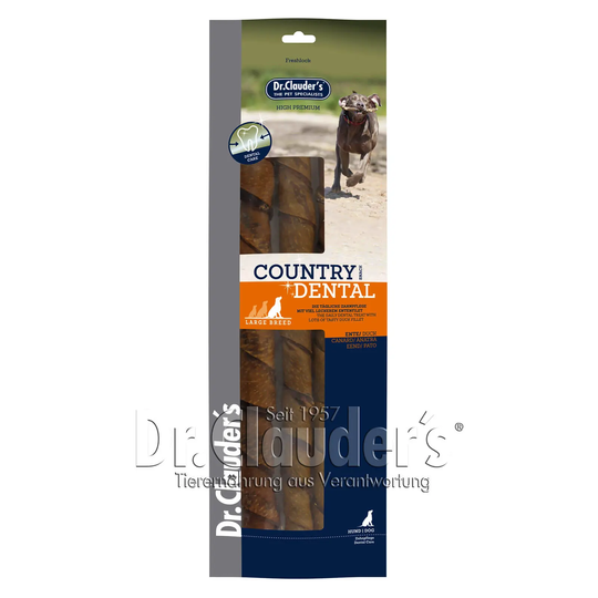 Dr Clauder Country Dental Hunde Snack Ente - Large Breed
