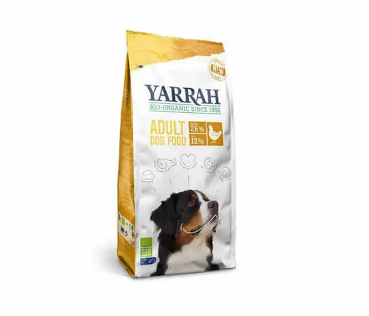 Yarrah Bio Trockenfutter für erwachsene Hunde mit Huhn - 2kg