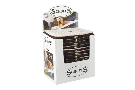 Display Scruffs Wilton Mattress Schwarz oder Braun