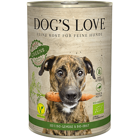 Dog's Love Bio Greens Nassfutter für Hunde