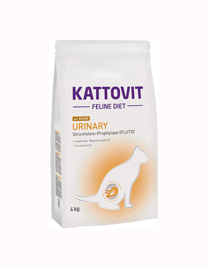 Kattovit Katzen Trockenfutter Feline Diets Beutel Urinary Huhn