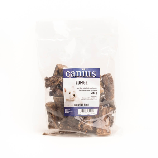 Canius Hundesnacks Lunge getrocken 200 g