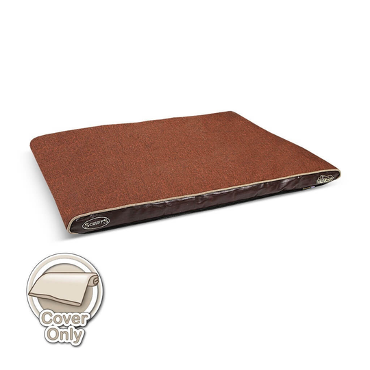 Scruffs Hilton Memory Foam Hundekissen - Braun - Large