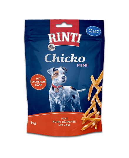 Rinti Chicko Mini Snacks für Hunde Huhn+Käse