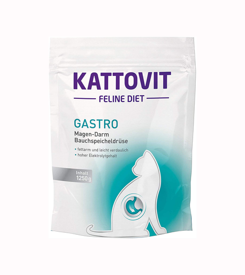 Kattovit Trockenfutter für Katzen Feline Diets Beutel Gastro