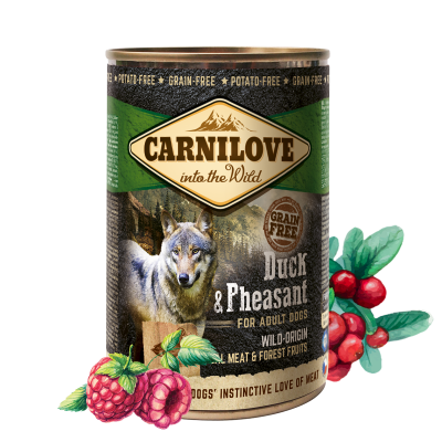 Carnilove Nassfutter für Hunde Adult Dose Duck & Pheasant