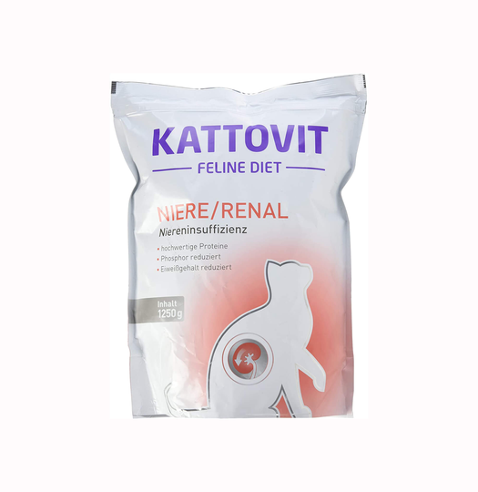 Kattovit Tockenfutter für Katzen Feline Diets Beutel Niere Renal