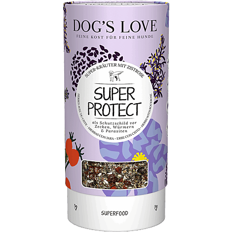 Dog' s Love HUNDE ERGÄNZUNGSFUTTER KRÄUTER SUPER PROTECT