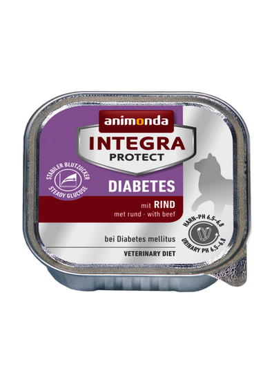 Animonda INTEGRA Nassfutter für Katzen-Diabetes mit Rind