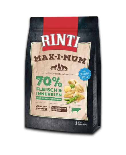 Rinti MAX-I-MUM Max Hunde Trockenfutter Pansen