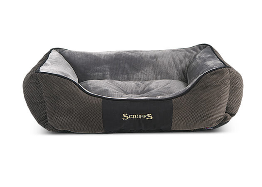 Scruffs Chester Box Bed - Grau - Extra Large