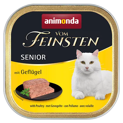 Animonda Feinsten Katzen Nassfutter- Senior-mit Geflügel