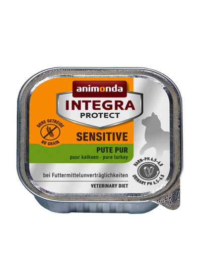 Animonda INTEGRA Nassfutter für Katzen-Sensitive Pute pur
