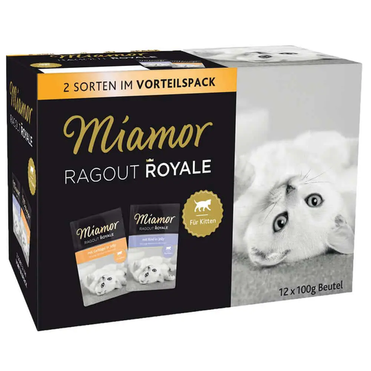 Miamor - Nassfutter - Ragout Royale in Jelly Multibox Kitten