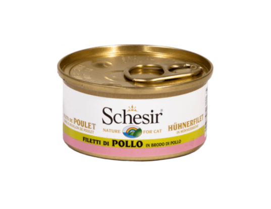 Schesir Nassfutter für Katzen Hühnerfilet