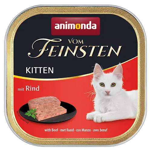 Animonda Feinsten Katzen Nassfutter- Kitten- mit Rind