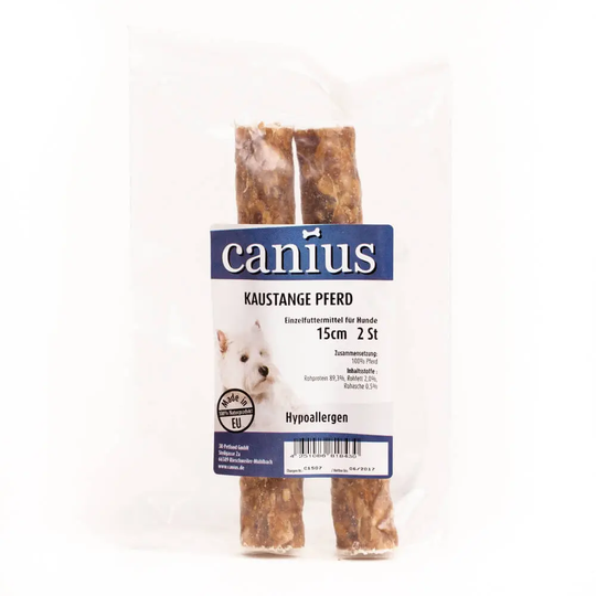 Canius Hundesnacks Kaustangen Pferd
