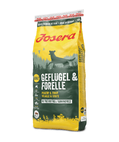Josera Geflügel & Forelle Trockenfutter für Hunde