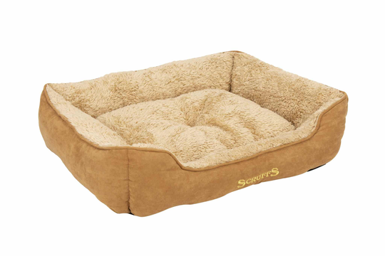 Scruffs Cosy Box Bed - Beige - Extra Large