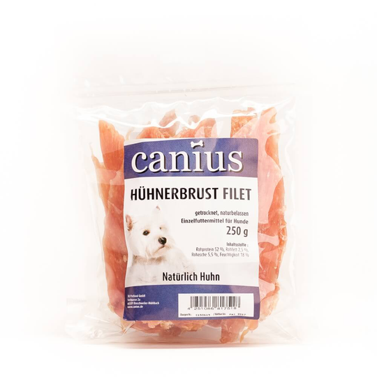 Canius Hundesnacks Hühnerbrust Filet 250g