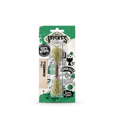VOSKES SNACKS Katze Catnip Dumbbell 30 g