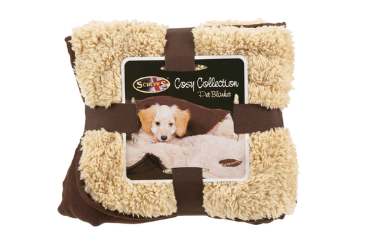 Scruffs Cosy Blanket - chocolate