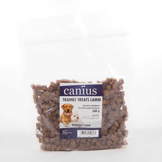 Canius Hundesnacks für Trainee Lamm 500g