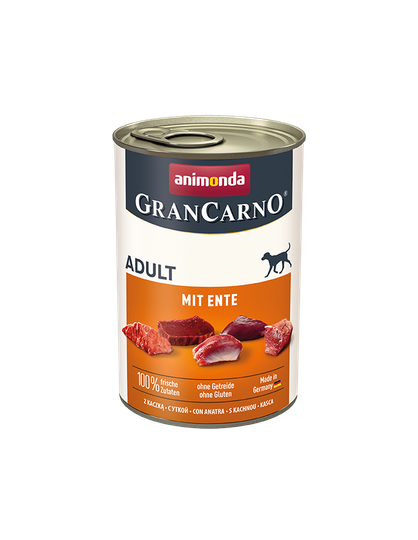 Animonda GranCarno Hunde Nassfutter Adult Ente